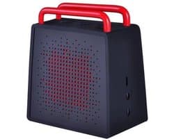 Antec - SPzero - Bluetooth Speaker - Waterbestendig - Zwart/Rood - Speaker Bluetooth