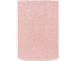 Goodline® - Hoesje geschikt voor de Pocketbook Verse Pro Color (6") - Hard Cover Hoes / Slimfit Sleepcover - Rose Goud