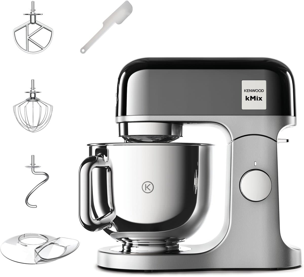 Kenwood kMix KMX760BC - Keukenmachine - Zwart/Zilver — afbeelding 1