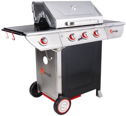 MANHATTAN 350GPI Gas Barbecue - 3 branders 10.5kW + warmhoudlade — thumbnail 2
