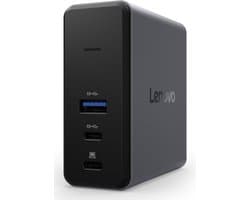 Lenovo X9 Charging GaN Dock Bedraad USB 3.2 Gen 2 (3.1 Gen 2) Type-C Grijs