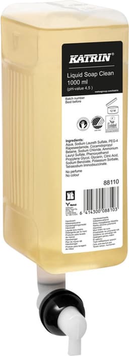 Handzeep katrin clean vloeibaar 1000ml | 6 stuks — thumbnail 2
