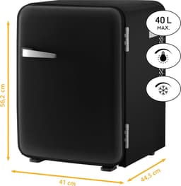 Equivera Mini Fridge for Drinks - Kleine Koelkast - Mini Koelkasten - Minibar - Mini Fridge - Mini Koelkast - Mini Koelkastje - Must have voor in Huis! — thumbnail 2