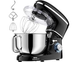 Deegmachine - Deegmixer - Kneedmachine - Kneedmachine Keukenmachine - Deegkneder - Deeghaak - Kneedhaak - Keukenmixer - Keukenmachine - Keukenmixer Met Mengkom - Keukenmixer Machine - Mixer Met Mengkom - Keukenrobot - Keukenmachines - 6 Snelheden