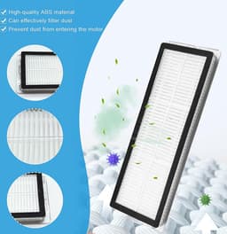 Reserveaccessoires voor Xiaomi X20+, X10+, voor Dreame L10s Pro Gen 2, L10s Ultra, L10 Ultra, L10 Prime robotstofzuiger, hoofdborstel + 6 doeken + 4 zakken + 4 zijborstels — thumbnail 2