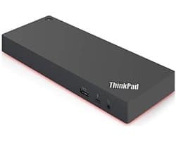Lenovo 40AN0135DK laptop dock & poortreplicator Bedraad Thunderbolt 3 Zwart