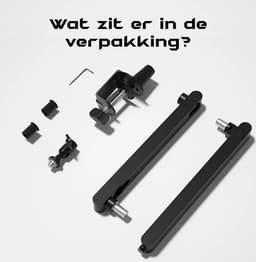 MAONO - BA92 - Zwart - Universele Boom Arm - Microfoon Arm - Zonder Microfoon - Horizontaal & Verticaal - Inclusief Kabelgoot — thumbnail 4