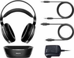 PHILIPS SHD8850 - TV Headphone, High Res audio, Bioscoop geluid, Draadloze Over-Ear Koptelefoon, Met Zendstation, Bereik van 30 meter - Zwart — thumbnail 5