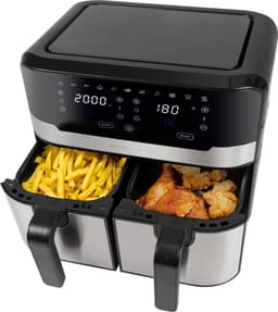 ProfiCook FR 1242 H - Dubbele Heteluchtfriteuse - Airfryer - 2x4,5 liter - 2400W — thumbnail 2