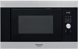 Hotpoint MF20G IX HA.1 Zwart, Roestvrijstaal Grill-magnetron Ingebouwd 20 l 800 W — thumbnail 2