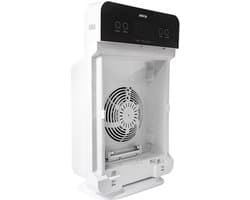 Luchtreiniger - Air cleaner - Airpurifier - Air purifier met DRIEVOUDIG Filter - Negatieve ionenluchtreiniger - Vangt Allergenen, Rook of Ziektekiemen op en Verwijdert ze - UV-Licht - Timer - Afstandsbediening - Wit