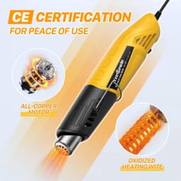 Handheld Mini Hot Air Gun met 2 Temperatuurinstellingen — thumbnail 2