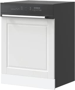 Vaatwasserblende - Frontpaneel Keuken - Vaatwasser Beschermen - Robuust Houtmateriaal - 60 x 1.5 x 67 cm - Wit — thumbnail 1