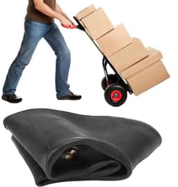 Binnenband 4.10/3.50-5 - Hoge prestaties - Veilig rijden - Binnenband voor trolleys - Binnenband voor grasmaaiers - Duurzaam materiaal - Buitenband — thumbnail 3