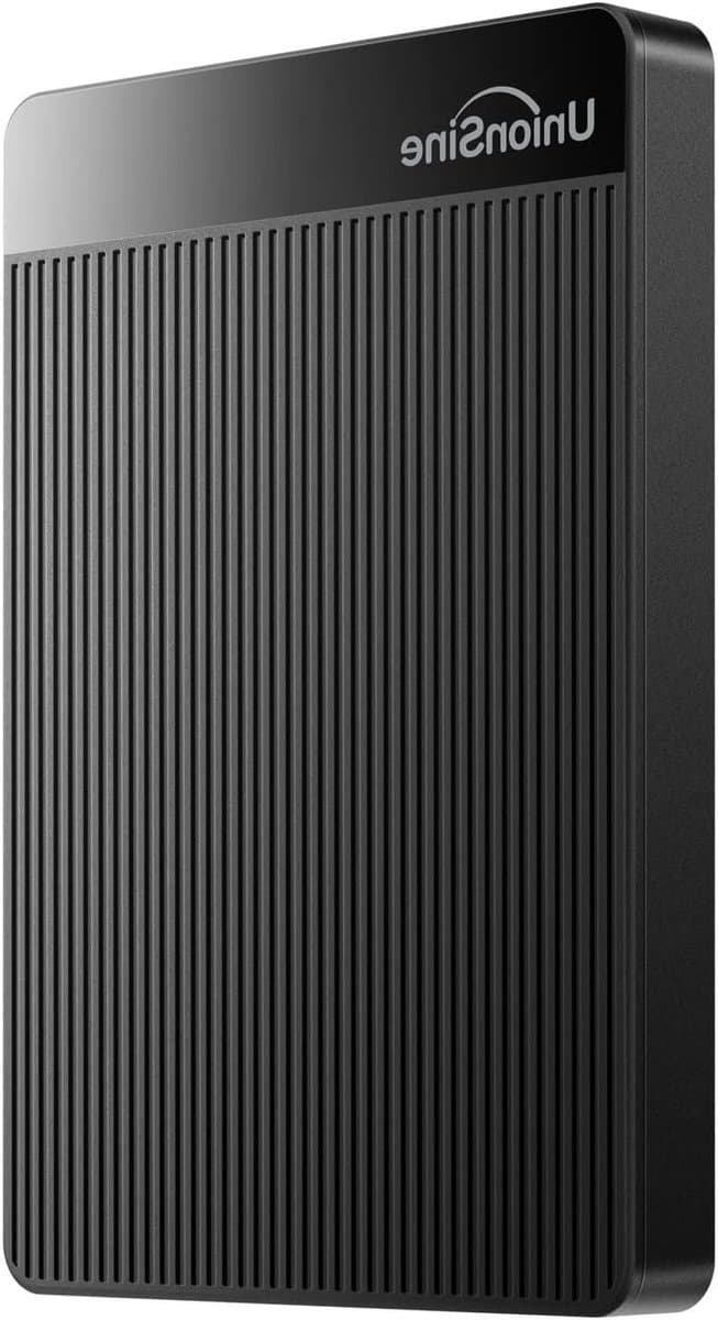 Externe harde schijf - Draagbare opslag - Bestanden opslaan - Ultrasnelle overdracht - 4 TB - Zwart — afbeelding 1
