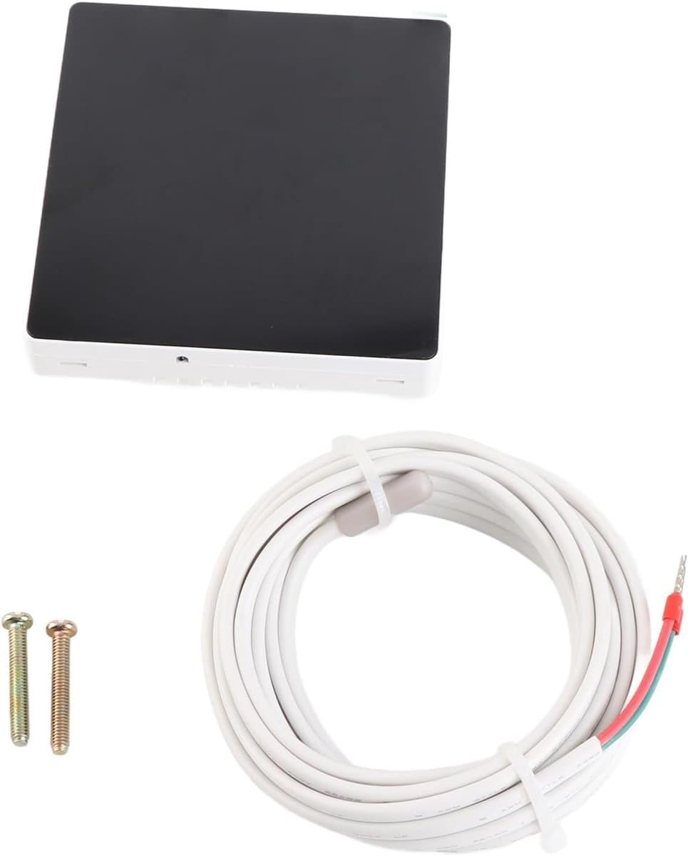 Slimme Thermostaat - Temperatuurregelaar App - Energie Besparen - Wekelijks Programmeerbaar - 86 x 86 mm - Wit — afbeelding 1