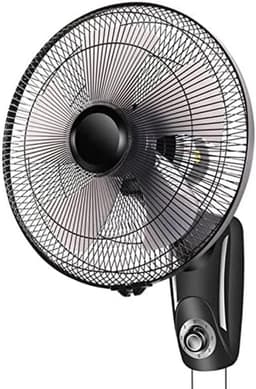 Oscillerende Wandventilator - Industriële Ventilator Muur - Ruimte Koelen - 5 Bladen - 90 Graden Oscillatie - Grijs — thumbnail 1