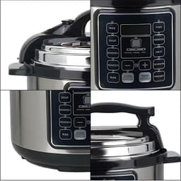 Elektrische Snelkookpan - Multicooker Stoofpan - Maaltijden Bereiden - 10-in-1 Functionaliteit - 6 Liter Capaciteit - RVS — thumbnail 5