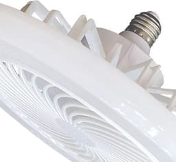 Plafondventilator met afstandsbediening, dimbare LED-plafondventilator, ingebouwde 30W E27-lamp, stille werking, geschikt voor woonkamer, slaapkamer en kantoor, met 3 lichtkleuren. — thumbnail 3