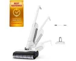 Rowenta X Clean 10 2-in-1 Vloerreiniger - Batterij/Accu Droog en nat Zakloos 200 W Zilver, Wit