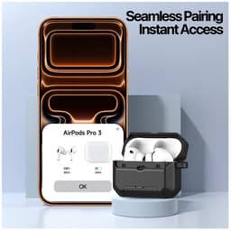 Dux Ducis Hoesje Geschikt voor AirPods Pro 3 (2025) | PECS Series | Beschermhoes met Standaard en Haak | Schokbestendige Case | Volledige Bescherming | Groen — thumbnail 2