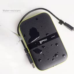 Externe Harde Schijf - Draagbare Opslag - Bestanden Opslaan - Militaire Kwaliteit Bescherming - 5 TB - Zwart — thumbnail 2