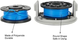 Vervangspoel voor grasmaaier LTR 18-30 - 3-delige set - Eenvoudige installatie - Geschikt voor elektrische bosmaaiers - ShopVlot — thumbnail 5