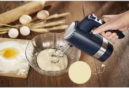 Keukenmixer Handmixer - Mixer Bakken - Beslag Maken - 10 Snelheden Turbo - 180 Watt - Donkergroen — thumbnail 5