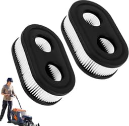 2 stuks luchtfilters voor grasmaaier, grasmaaier, luchtfilter voor grasmaaier, luchtfilterpatroon voor Briggs & - SnelShoppen — thumbnail 1