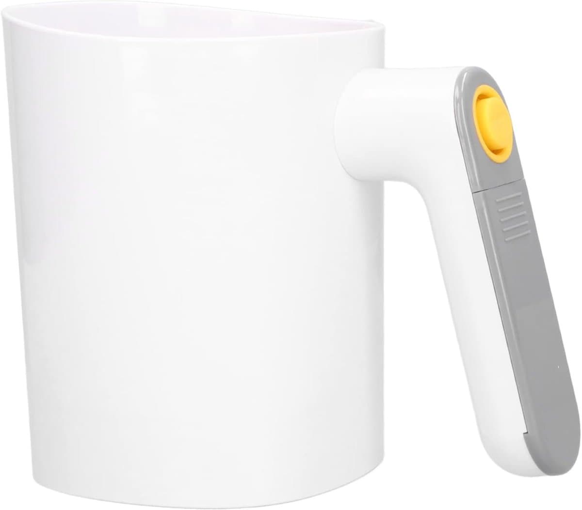 Elektrische Meelzeef - Automatische Zeef - Keuken Bakken - Dubbele Werkmodus - 5.5 Inch Mond - Wit — afbeelding 1