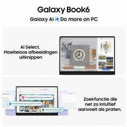 SAMSUNG Galaxy Book6 Touch NP760XJG-KS3NL - 16 inch - WUXGA - Intel Core Ultra 7 355 - 16 GB - 512 GB - Core™ Onboard Graphics - QWERTY — thumbnail 2