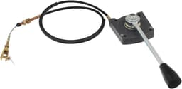 SnelShoppen - Universele Throttle Lever voor Tractor, Grasmaaier, Graafmachine, Boot - Zijmontage met 1,5m Kabel - Hoogwaardige Throttle Kabel voor Bu — thumbnail 3
