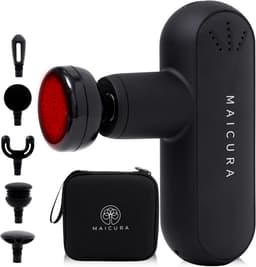 SnelShoppen - GO Massage Gun - Infrarood Massagepistool voor Diepe Spierbehandeling - 5 Snelheidsinstellingen - Lange Batterijduur tot 10 Uur - Perfec — thumbnail 1