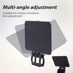 2 stuks telefoonzonneschermhoes, antireflectie en antireflectie, verstelbaar autotelefoonscherm tegen de zon met clips, universeel, geschikt voor alle smartphones — thumbnail 3