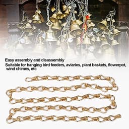 Hanglampketting 2 stuks 1m lange hanglampketting voor buitenplanten (goud) — thumbnail 4