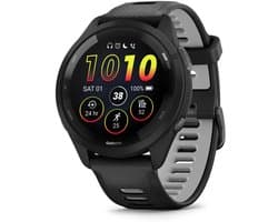 Garmin Forerunner 265 - Sporthorloge met GPS - Geschikt voor hardlopen - 46 mm – Zwart