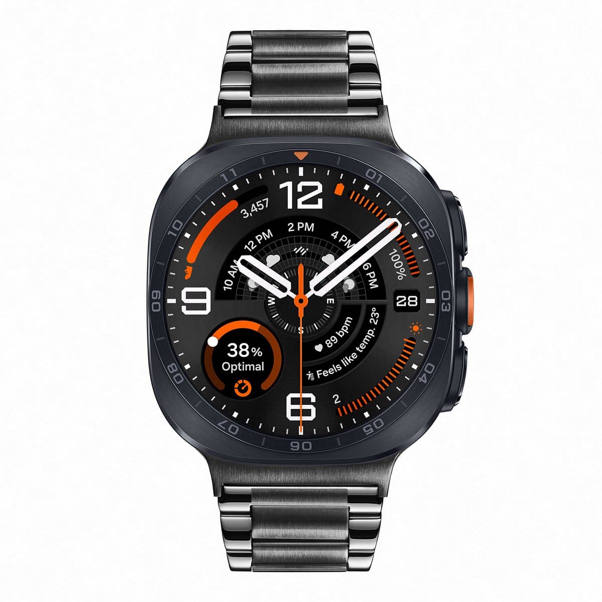 Samsung Galaxy Watch Ultra 2 Special Edition SA.L715ZUBS.LTE LTE 47 mm Zwart / Zwart — afbeelding 1