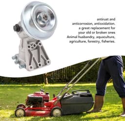 Tandwielkop 32 Mm - Aandrijfkop Grasmaaier - Aluminium/Roestvrij Staal - 10 Tanden - Compatibel met Oleo EM753 746T 750T 753T 755 - Roestbestendig — thumbnail 5