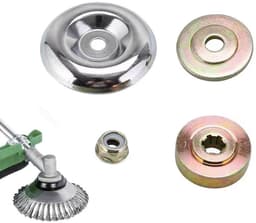 Dailygoods- Reserveonderdelen Set - 4 Stuks - Aandrijving - Moerbevestigingsset - Bladadapter - Hoogwaardig Metaal - Eenvoudig te Installeren - Grasmaaieronderdelen — thumbnail 1