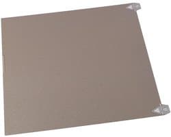 3D Printer Bouwplaat - PEI Plaat - 3D Printen - Dubbelzijdig Gestructureerd - 370x370mm - Zwart