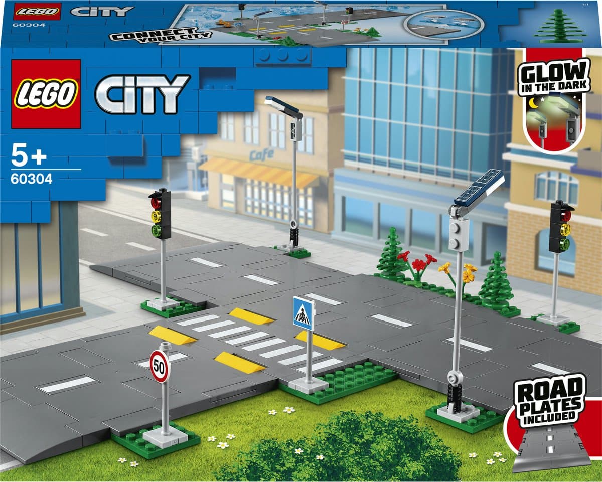 LEGO City - Wegplaten Constructiespeelgoed — afbeelding 1