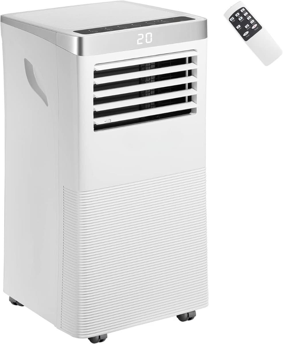 ZMR® Airco zonder Afvoerslang - Airco - Mobiele Airco - Wit - 33cm x 35cm x 70cm — afbeelding 1