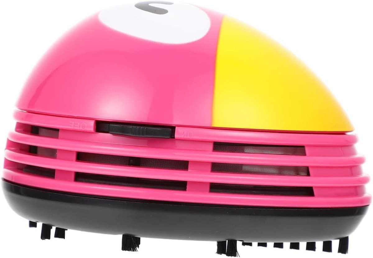 Mini Stofzuiger - Bureau Collector - Bureau Reinigen - Compact Ontwerp - 10.5 cm Hoogte - Roze — afbeelding 1