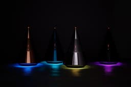 TRETTITRE TreSound mini Gen4 goud - draagbare bluetooth speaker - 360° surround sound - aluminium - 30W — thumbnail 5