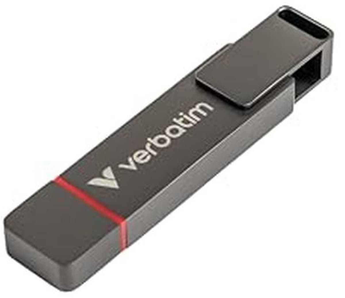 Externe SSD Stick - Snelle Geheugenstick - Bestanden Overzetten - Dubbele USB Connectoren - 1 TB - Zwart — afbeelding 1