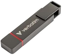 Externe SSD Stick - Snelle Geheugenstick - Bestanden Overzetten - Dubbele USB Connectoren - 1 TB - Zwart — thumbnail 1
