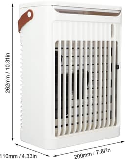 Allecto - Draagbare Airconditioner - Mini Luchtkoeler - 4-in-1 Functie - Compact Formaat - Vochtbestrijdend - USB Aansluiting - Geschikt voor Thuis... — thumbnail 4