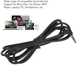 Store_9 - Vervangende Geluidskabel - 3,5 mm hoofdtelefoonkabel - 4,9FT - Geschikt voor gaming headsets - Optimale geluidskwaliteit - Breed compatibel — thumbnail 4