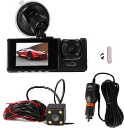 Dailygoods - Dailygoody - Dash Cam Voor Achter - 170° Groothoek - Nachtzicht - 1080p Full HD - Accident Lock - Loop Recording - Parkeermonitor - Geschikt voor — thumbnail 1