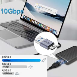 Dailygoods - USB 3.1 naar Micro B Adapter voor Externe Harde Schijf — thumbnail 4